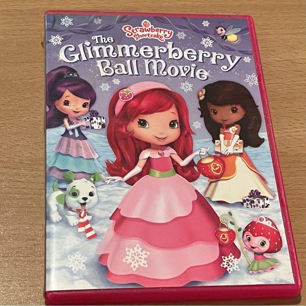 Strawberry Shortcake DVD The Glimmerberry Ball Movie 20th Century Fox 2010 Extra